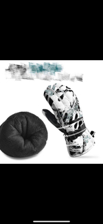 Перчатки для сноубордиста с карманом для карт