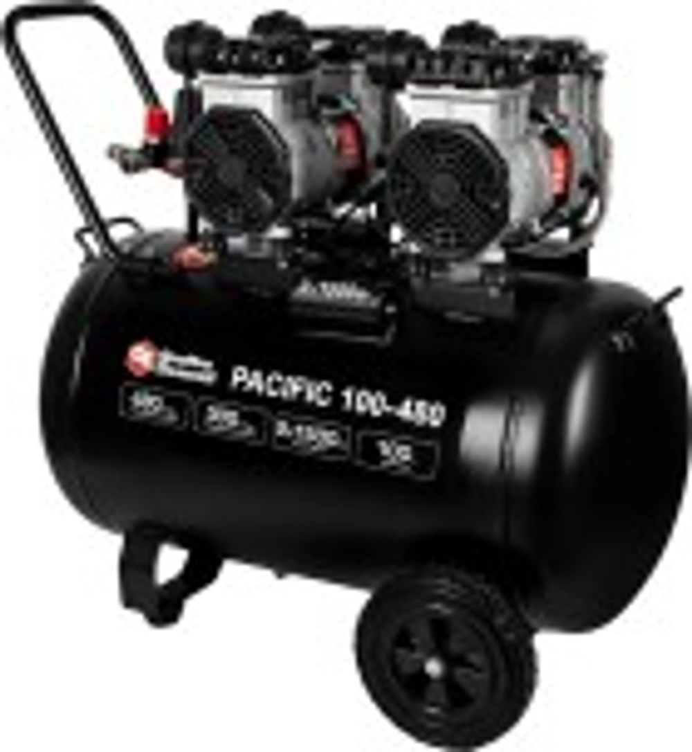 Компрессор поршневой безмасляный QUATTRO ELEMENTI PACIFIC 100-480 915-373