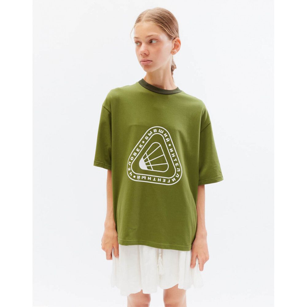 Футболка БИЧ Волан зеленая