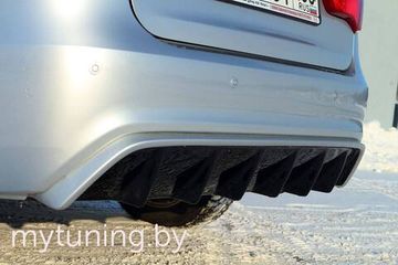 Диффузор заднего бампера для Kia Rio III