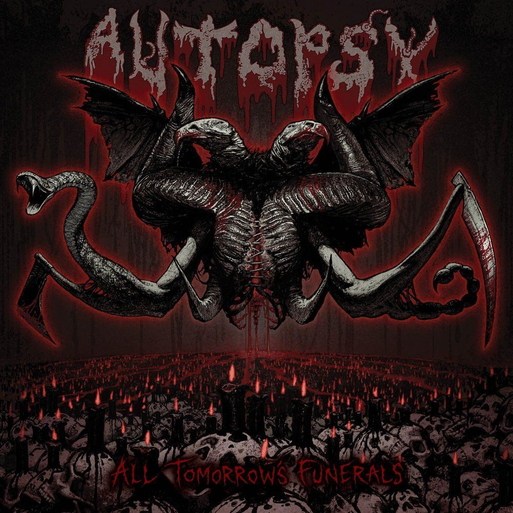 AUTOPSY - All Tomorrow's Funerals, death metal, фирменный CD, Peaceville
