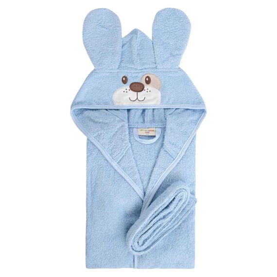 Зума (голубой) Халат Дет. 5-6 года Махровый