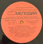 Виниловая пластинка Сборник– Рок-панорама-87- 3 (Мелодия) LP