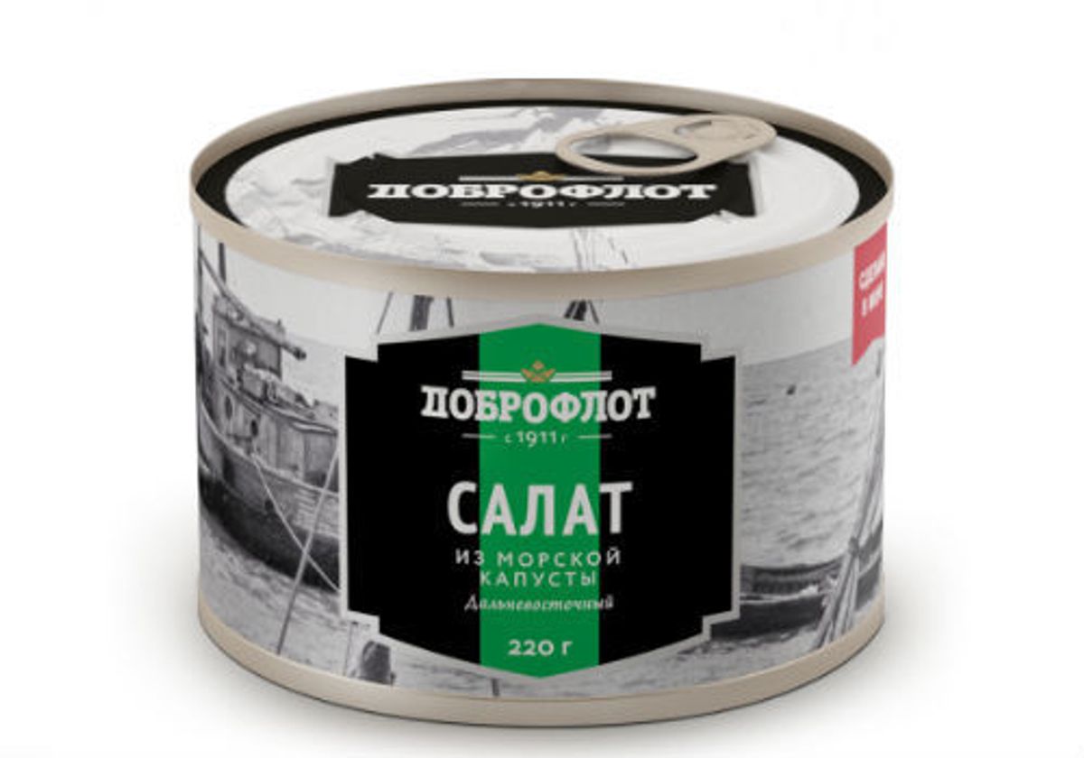 Салат из морской капусты "Доброфлот", 220г