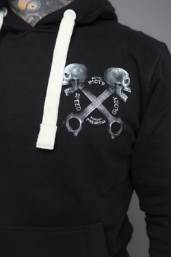 Худи черное Yakuza Premium 3823D