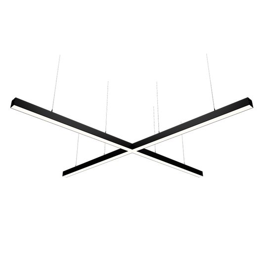 Светильник LED КОНТУР КРОСС ДСО03-144-201-6К-Ч 144Вт 6500К IP40 Матовый 11700лм 1950х1980х50мм WOLTA PRO