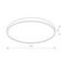 Потолочный cветильник Nowodvorski Agnes Round Led Pro Black 10973