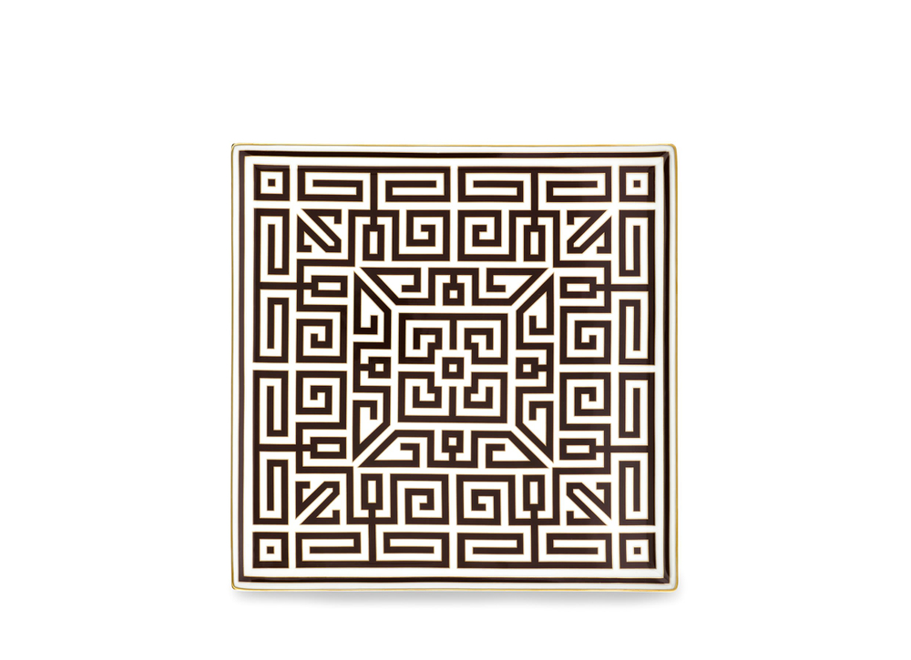 Блюдо квадратное Ricard Ginori Labirinto Ebano (30 см)