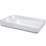 Набор органайзеров UNO (сет 3) в комплекте 4 штуки цвет белый