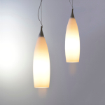 804010 Подвес VOLARE 1х40W E27 ХРОМ/ БЕЛЫЙ