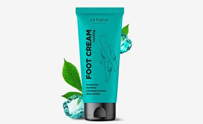 Крем для ног с охлаждающим эффектом LETIQUE Cosmetics Foot Cream Cooling 100 мл