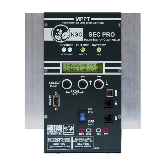 Контроллер КЭС PRO MPPT 200/60, фото №645019478
