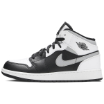 Кроссовки Air Jordan 1 Mid GS White Shadow