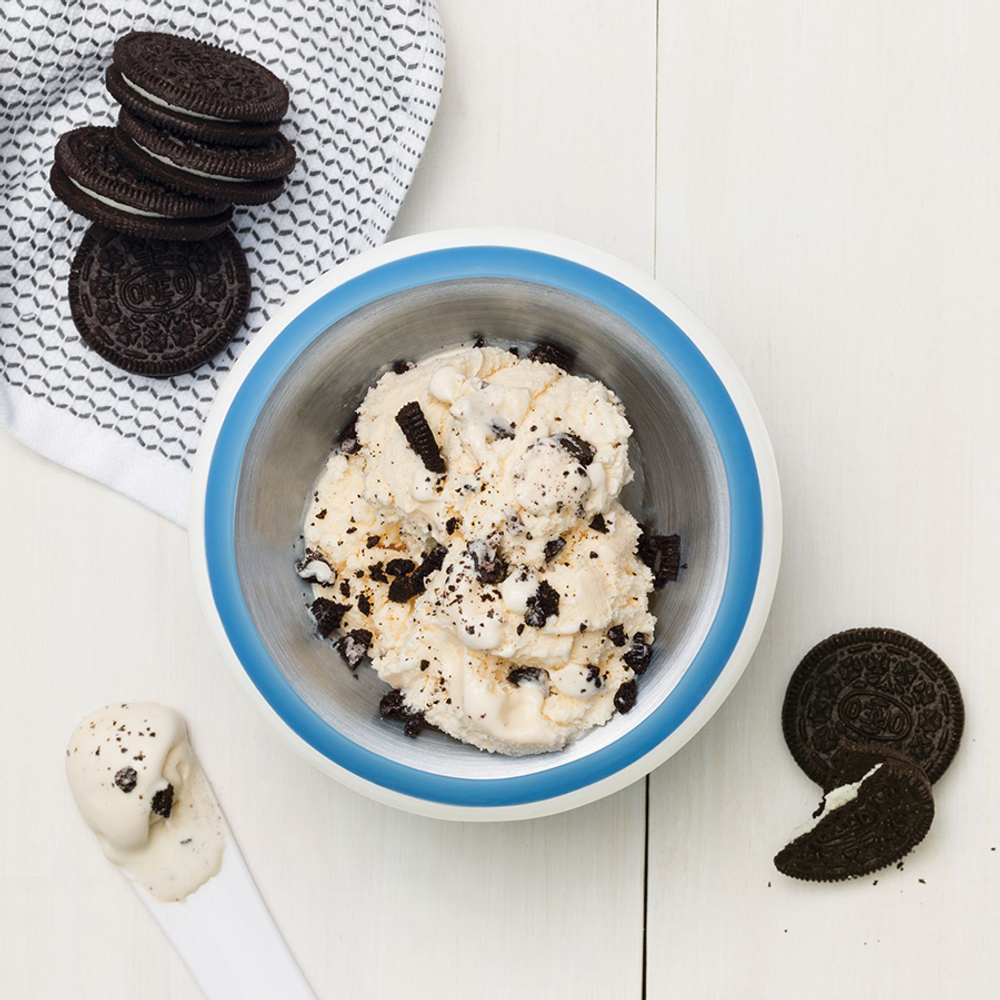 Мороженица ice cream maker синяя