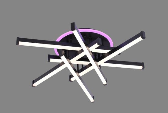 L060/6 BK+RGB (1) Люстра MN