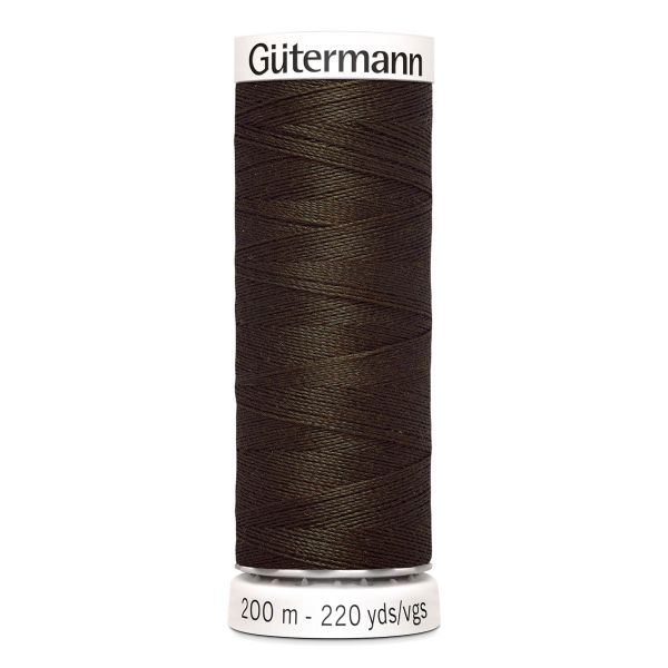 Нитки универсальные Gutermann Sew-all 100 (200 метров), 5 кат. | 021 серо-коричневый
