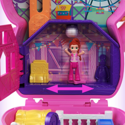 Polly Pocket - Пони на родео Компактный набор + кукла + аксессуары JCR39