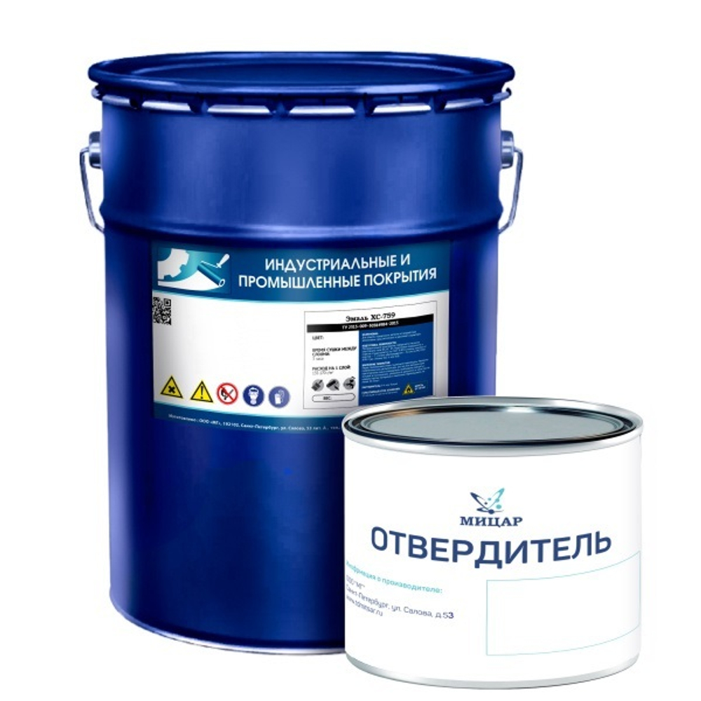 Эмаль ХС-759 серая /20+0,4/