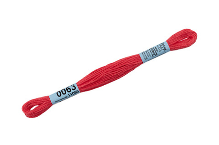 Мулине "Gamma" , 100% хлопок, 8 м, №0063