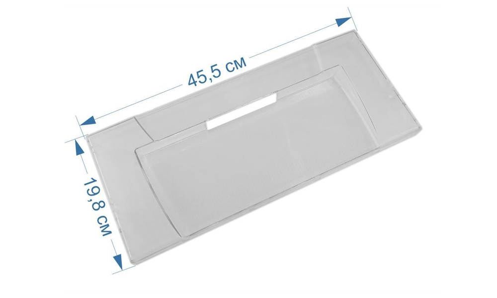 Панель для верхнего ящика морозильной камеры холодильников Indesit C00856032.