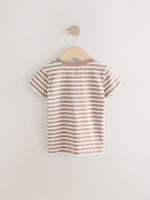 Футболка для мальчика Next E63-198, 4 шт., Бежевый, Голубой, Салатовый