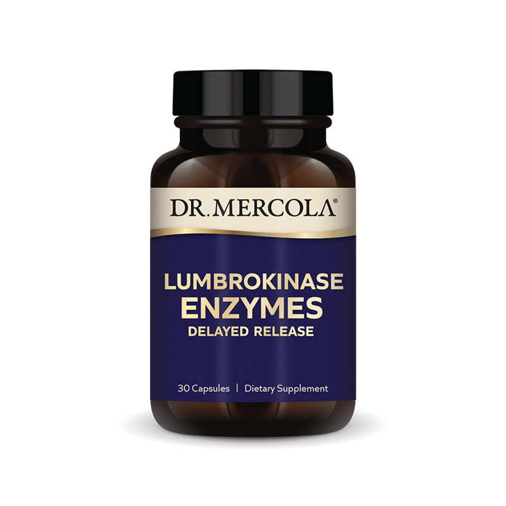 Lumbrokinase Enzymes 30 капсул Dr.Mercola