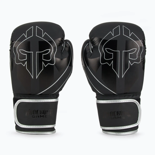 Боксёрские перчатки Ground Game Logo 3.0 чёрные