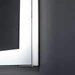 Kvadro зеркало с LED подсветкой 1000х850 инфракрасный выключатель