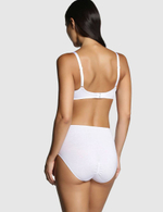 Трусики из эластичной микрофибры Perfect Day Cotton (Размер: L) (Цвет: кремовый)