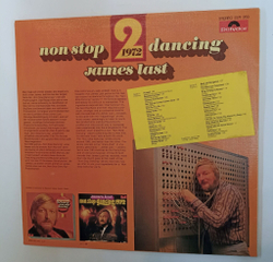 Винтажная виниловая пластинка LP James Last Non Stop Dancing 72 (Germany 1972)