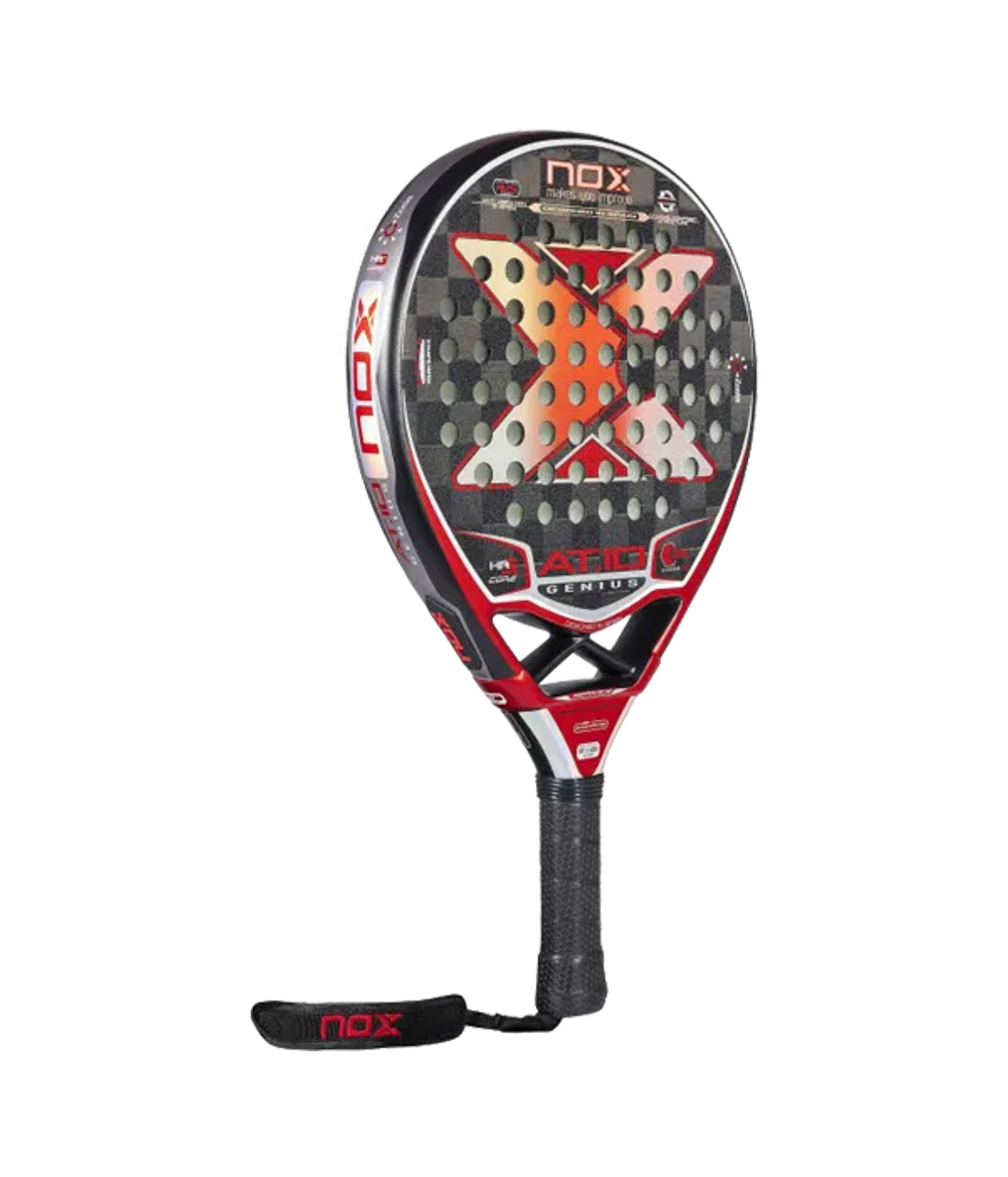 Ракетка для падел NOX AT10 Genius 18K Limited Edition Tapia 2025 мощность контроль