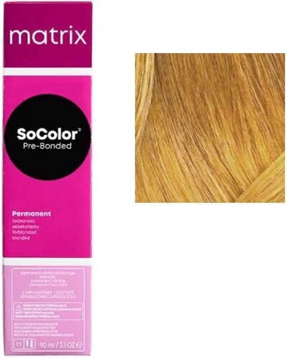 Matrix Краска для волос  SoColor Pre-Bonded 8G Светлый блондин золотистый 90мл