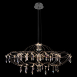 Подвесная светодиодная люстра Loft It Mira 10586/900 Silver Asfour