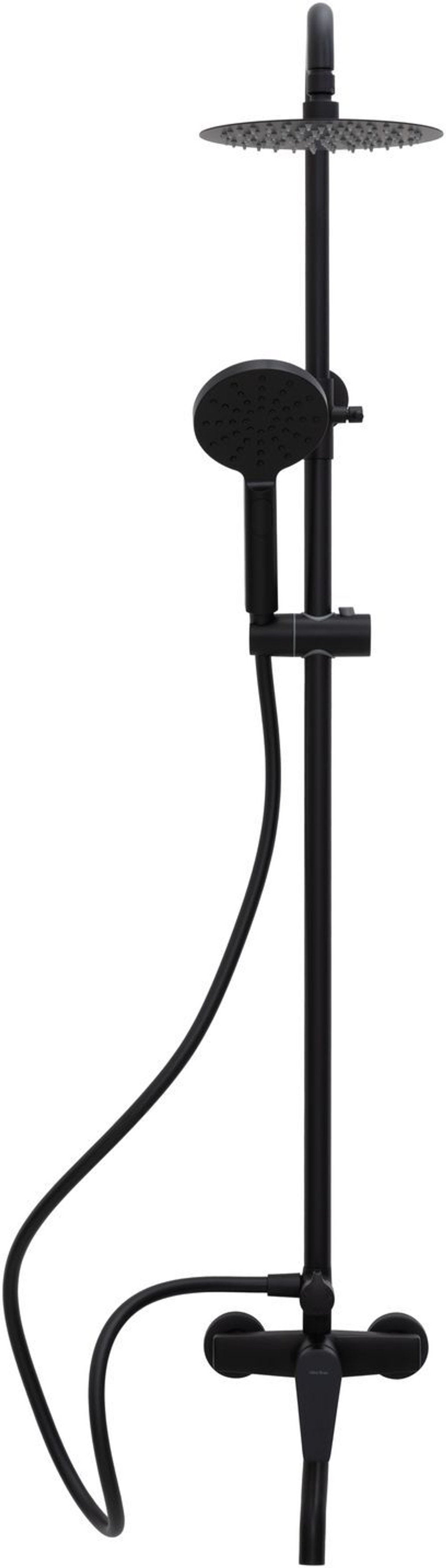 Душевая стойка Allen Brau Eclipse 5.E1007-31 3 режима, матовый черный