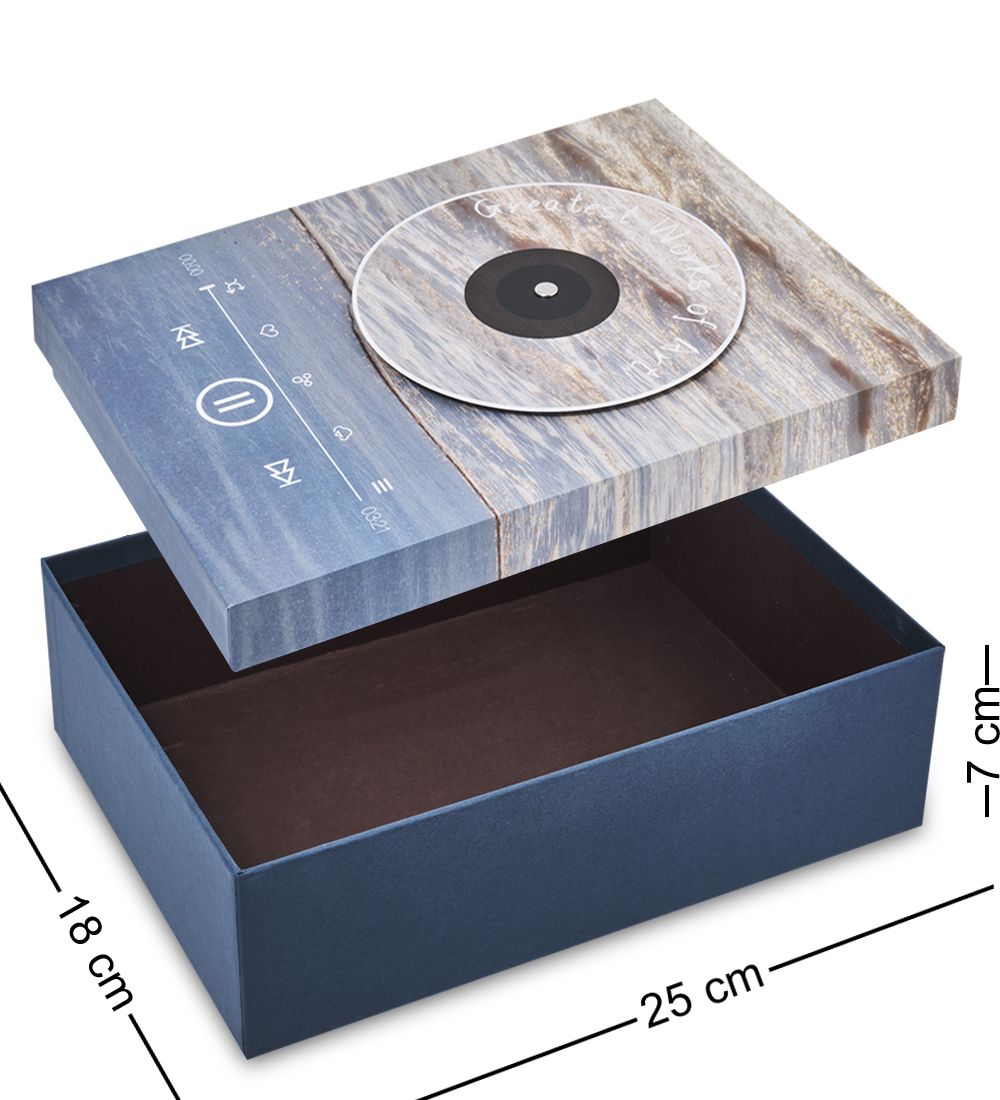 WF-169/2-B Коробка сред., голубой