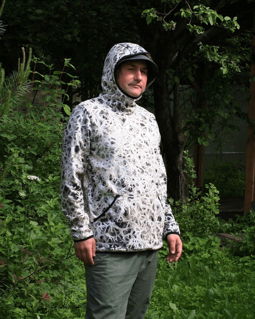 Худи Plushedelica Карелия белый