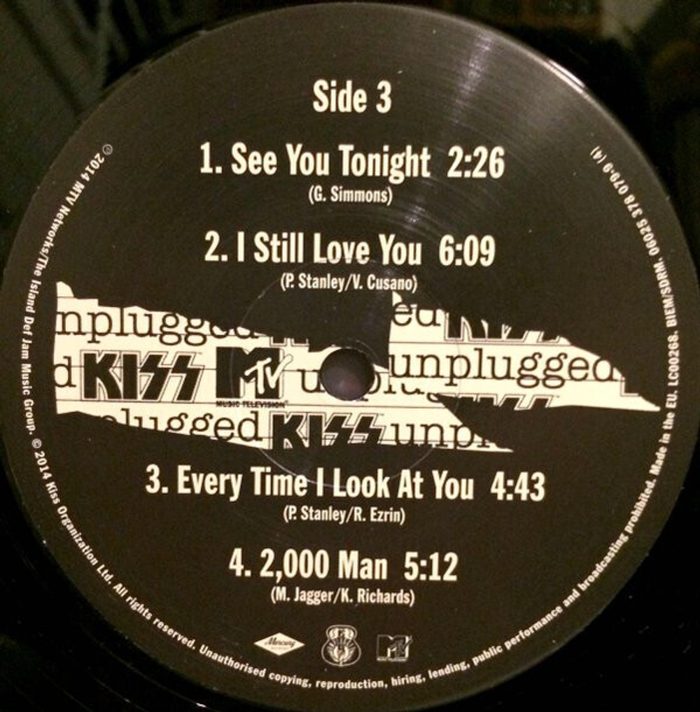 Kiss / MTV Unplugged (2LP)