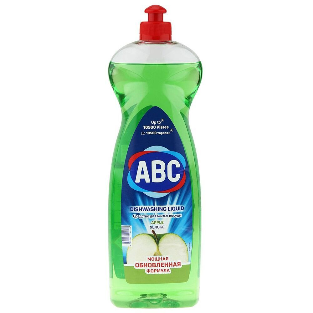 Гель для мытья посуды марки ABC Яблоко 750 гр