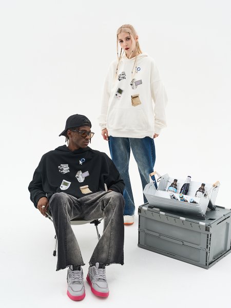 Худи HARSHandCRUEL "Sweet 00's" Oversized Hoodie