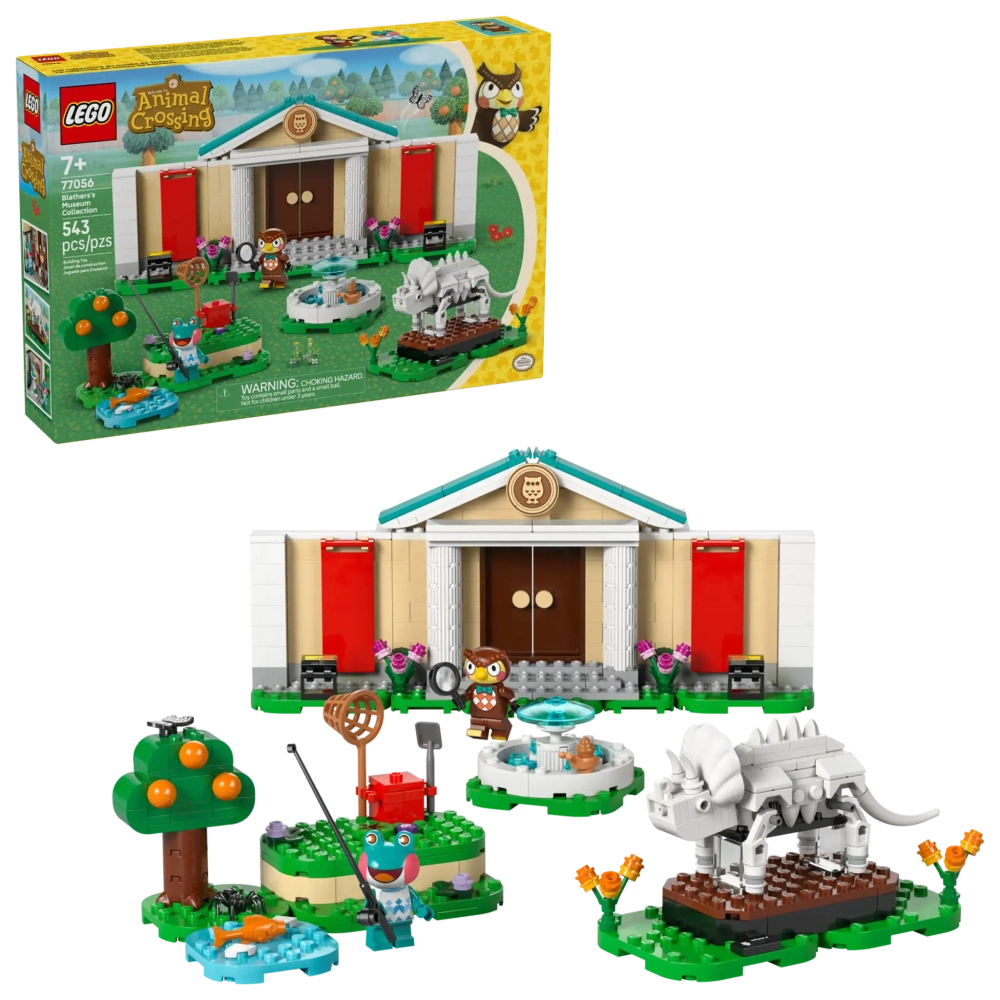 Конструктор LEGO Animal Crossing 77056 Музейная коллекция Блатерса