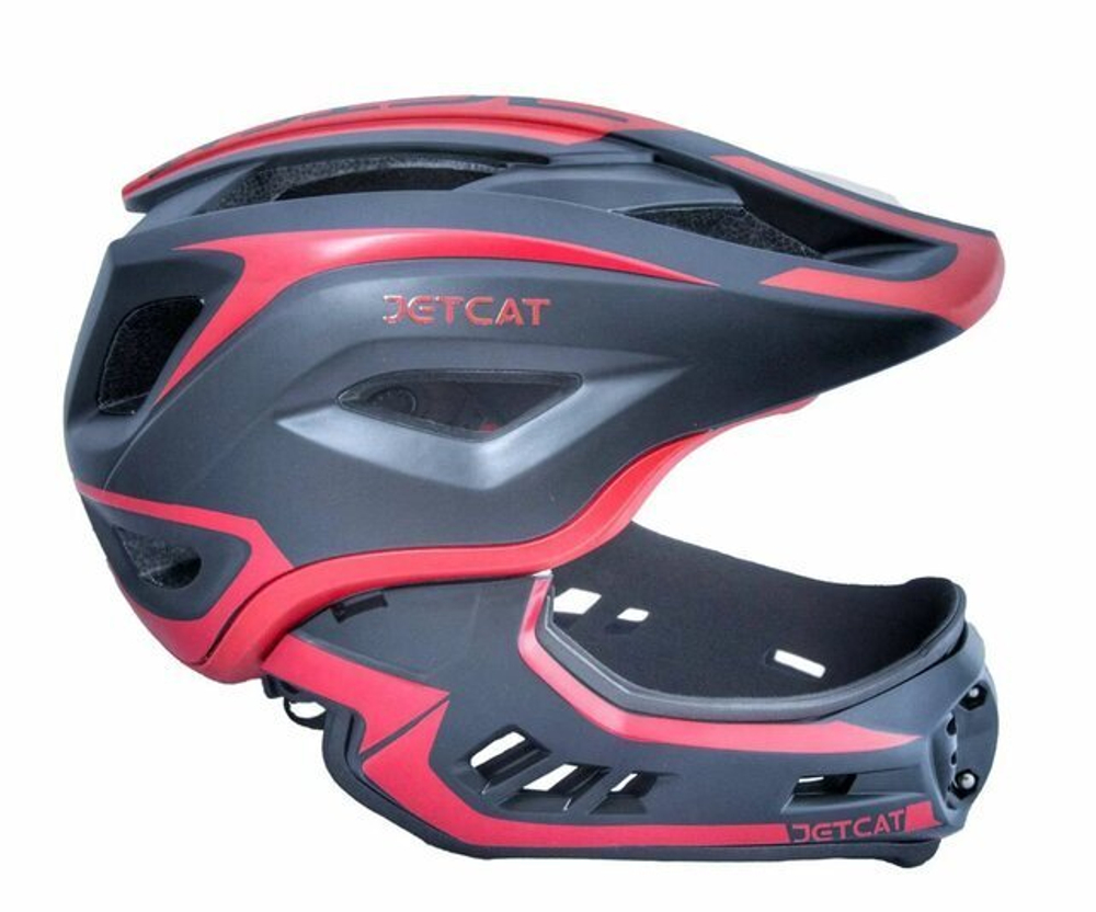 Шлем для беговелов и велосипедов Jetcat Raptor BR (full face)