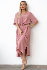 Платье Каталина (пыльная роза) Р11-1246/2 Nikol