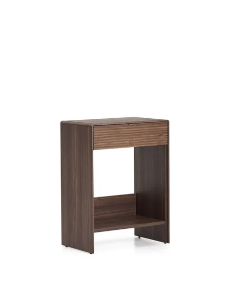 Буфет Norlen с ящиком и полкой из орехового шпона 60 x 81 см