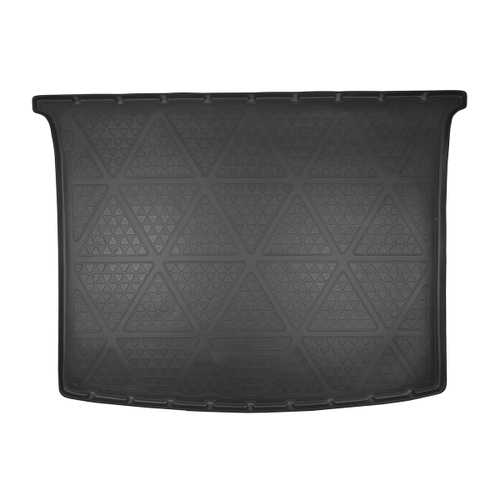 Коврик в багажник Norplast/Unidec для Volkswagen Caddy III (2004-2015) Черный,2 задние сдвижные двери, полиуретан, арт.NPA00-T95-024