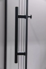 Душевой уголок Esbano ESR-7180B ESUGR7180B 120х80 стекло прозрачное/профиль черный матовый