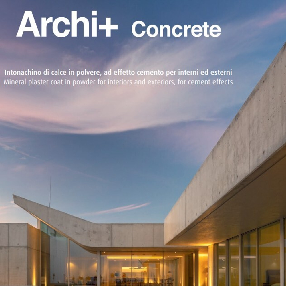 Штукатурка Novacolor ARCHI + Concrete