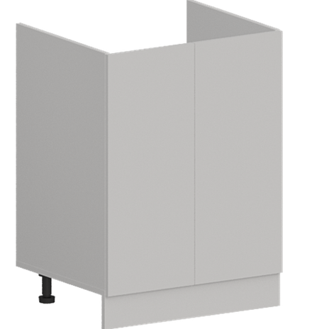 Кухня Модуль ШНМ 600 Графит / Белый