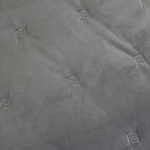 Велюровое покрывало Grande OVS007, размер 240*260, наволочки 50-70 2 шт