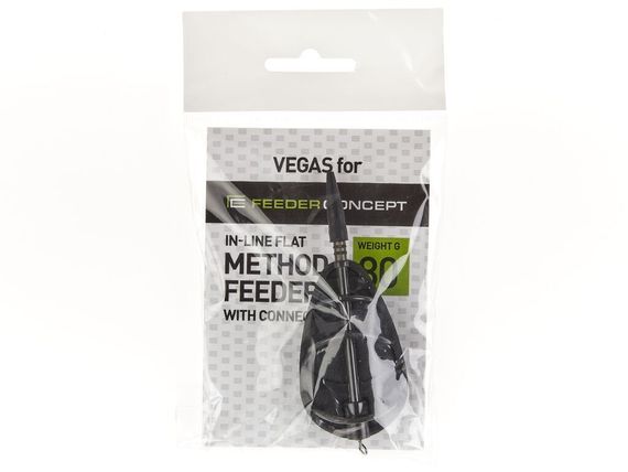 Кормушка фидерная FC Vegas Flat METHOD 080г