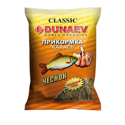 Прикормка "DUNAEV КЛАССИКА" 0.9кг Карась Чеснок